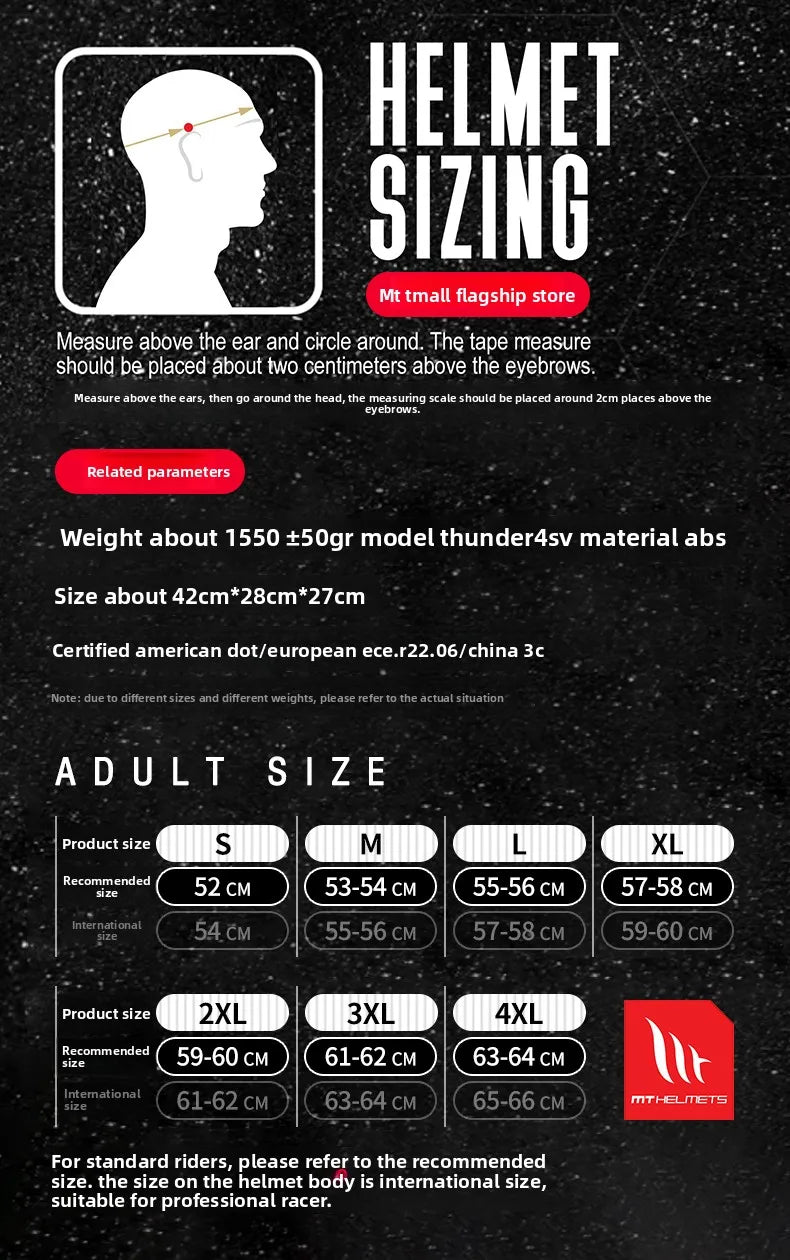 MT Thunder 4 SV Full Face Helmet