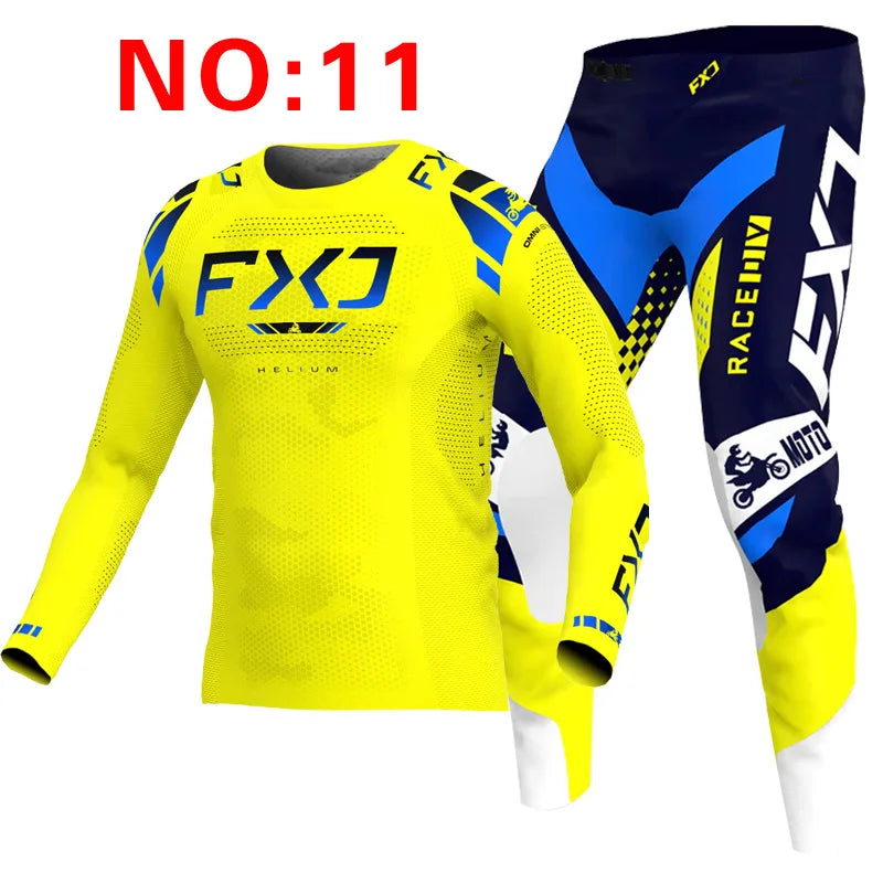 Kids Motocross Jersey and Pants Set