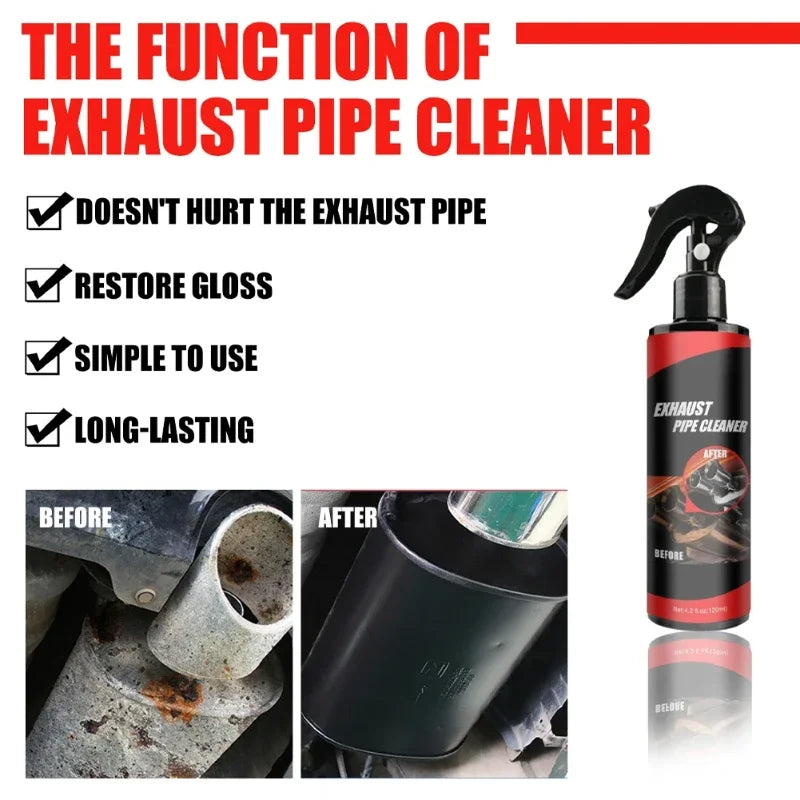 Motorcycle Exhaust Pipe Cleaner & Polish