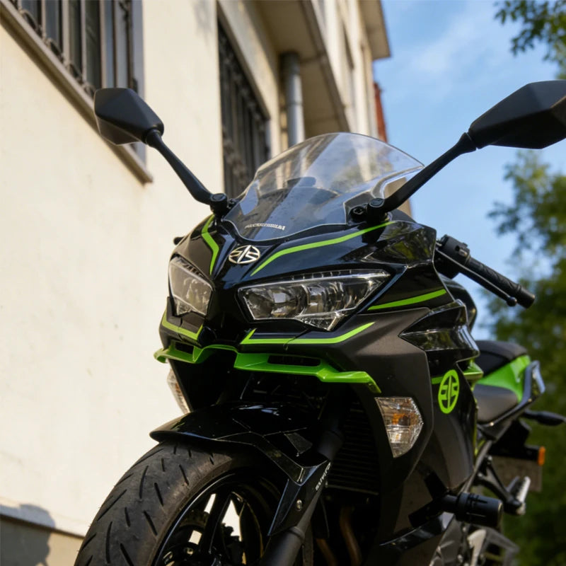 Stylish Motorcycle Stickers Set