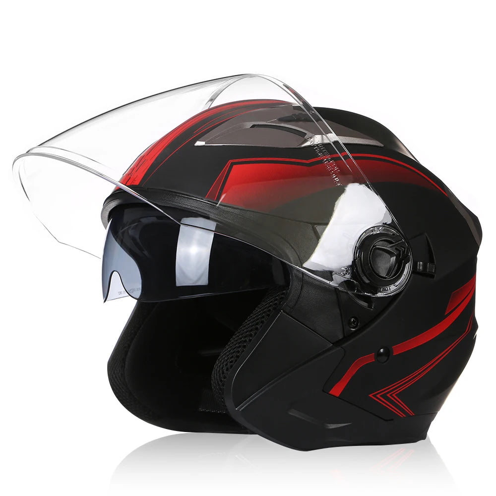 ECE Dot Approved Open Face Motorcycle Helmet