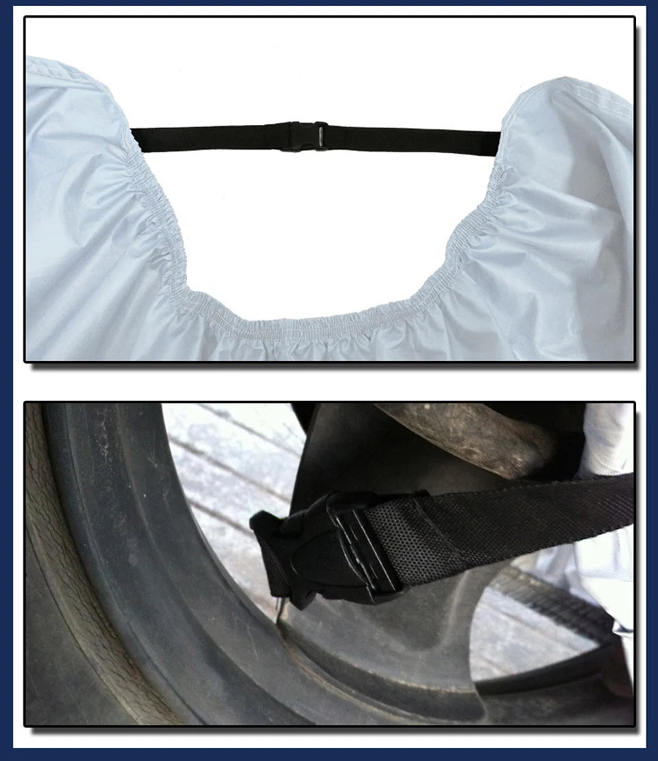 Motorcycle Waterproof UV Protector Cover - 15 Color Options