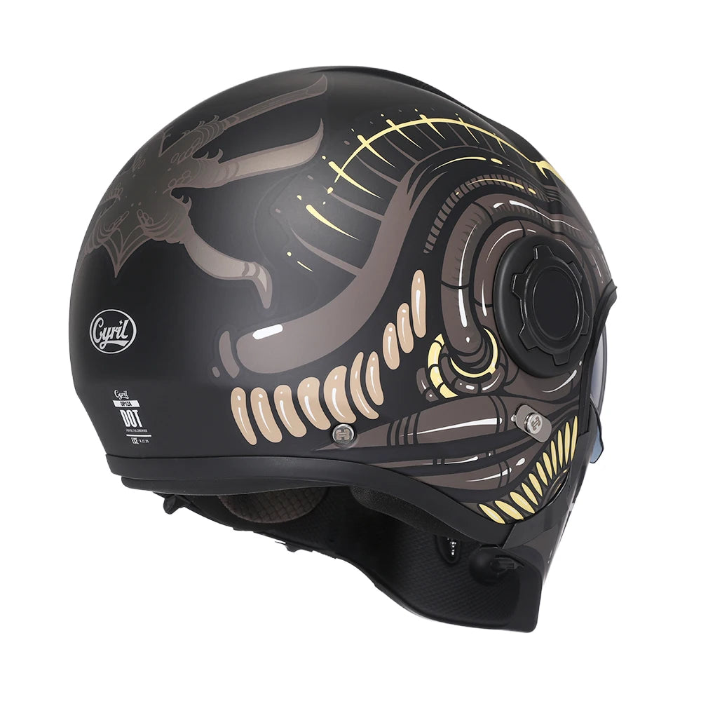Cyril Motorcycle Helmet for Men and Women