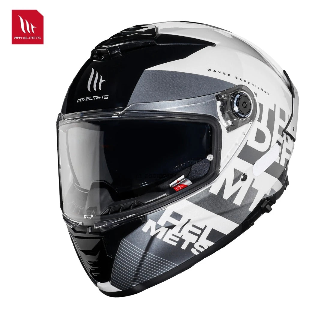 Full Face Motorcycle Helmet with Clear Visor