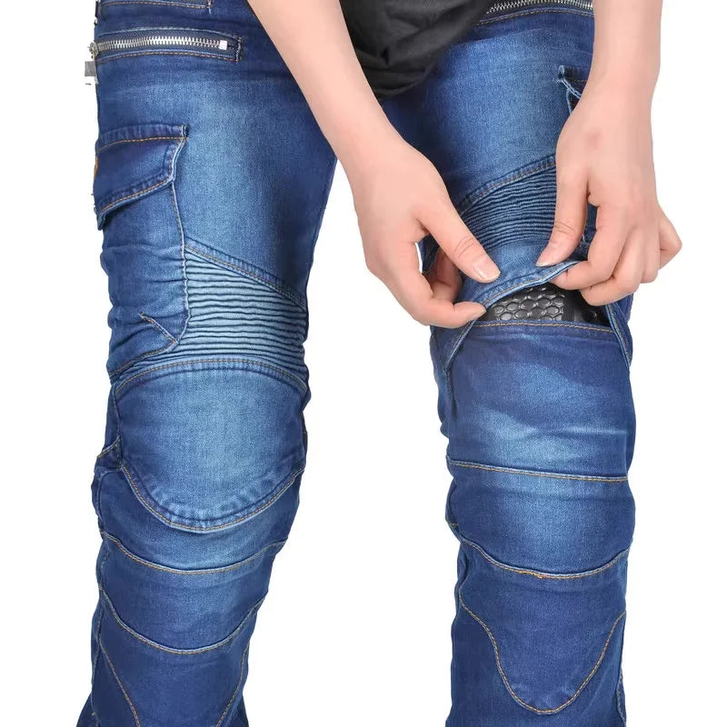 Stylish Motocross Trousers with Protective Gear