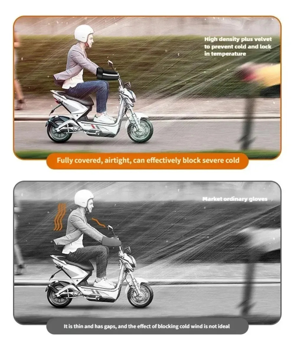 Thermal Winter Handlebar Gloves