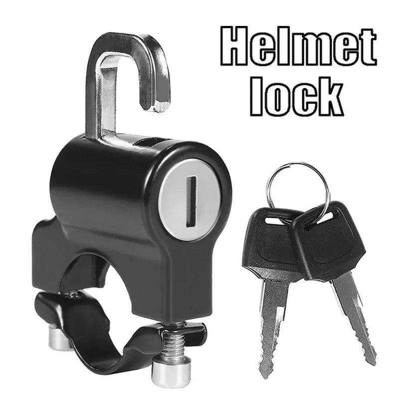 Motorcycle Helmet Lock Mount