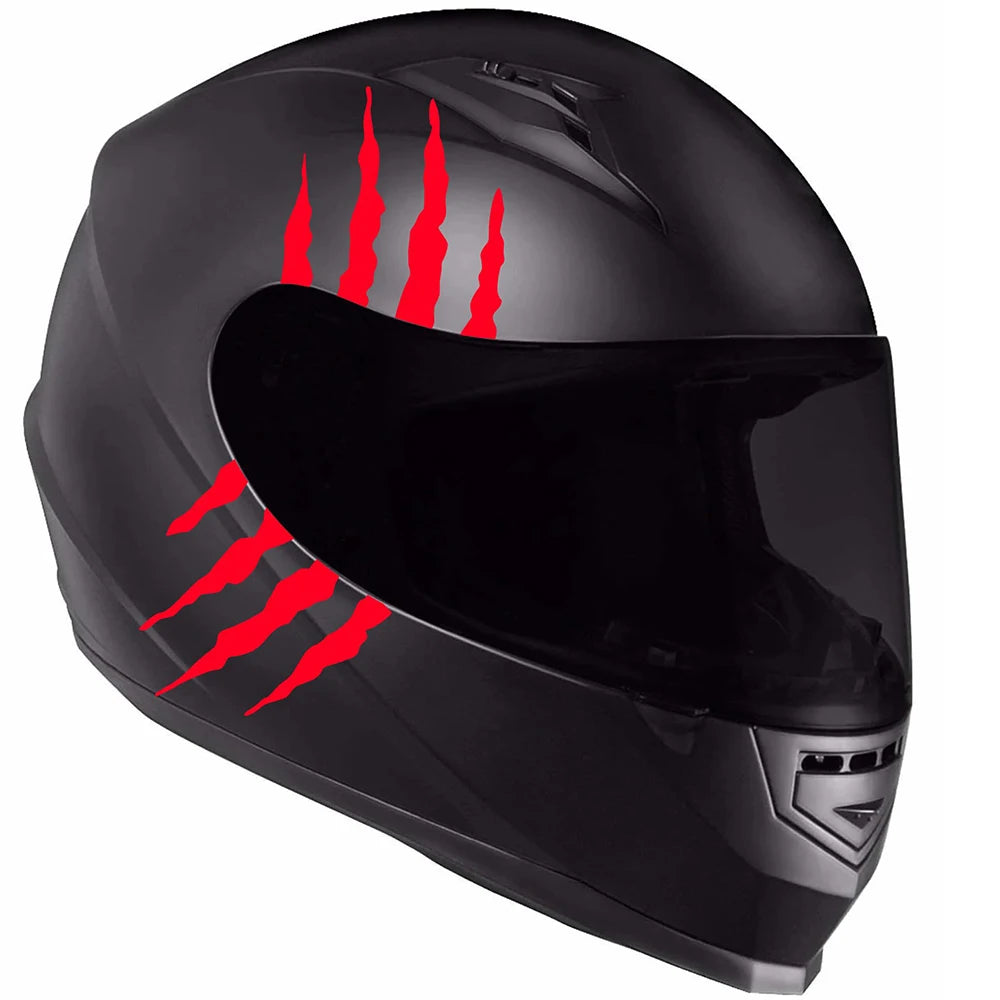 Monster Ghost Claw Motorcycle Stickers