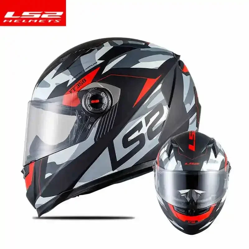 LS2 Full Face Motorcycle Helmet