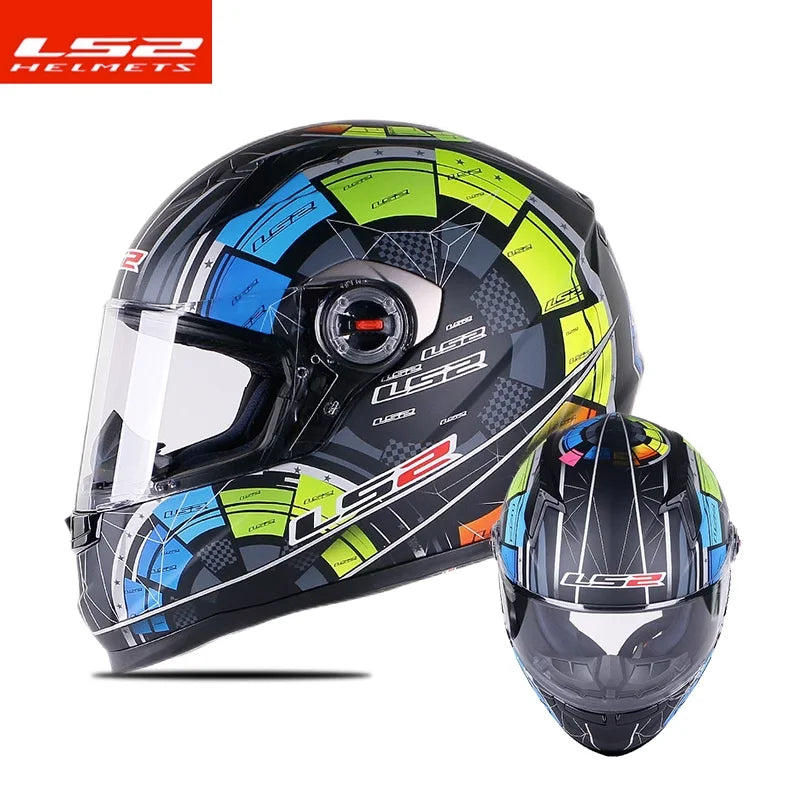 LS2 Full Face Motorcycle Helmet