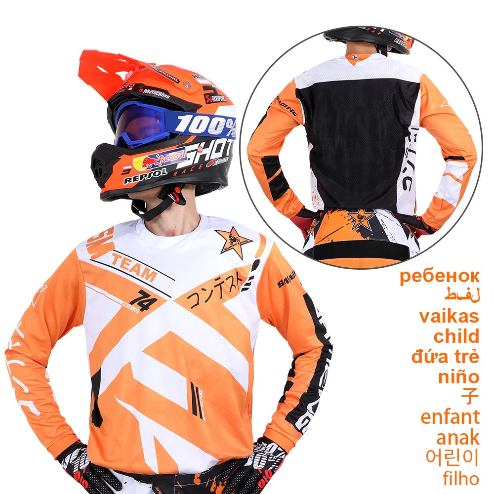 Youth Motocross Racing Jersey