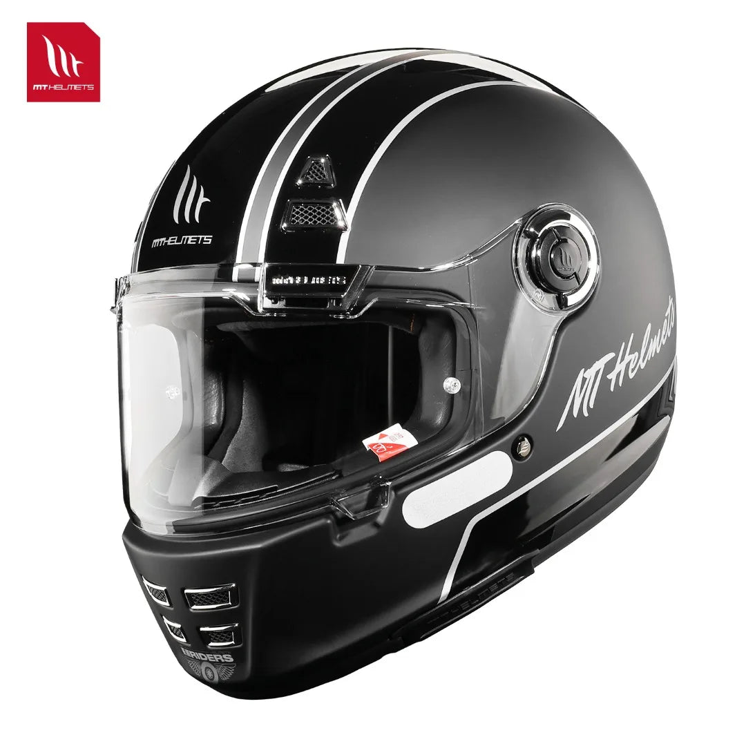 MT Jarama Retro Motorcycle Helmet