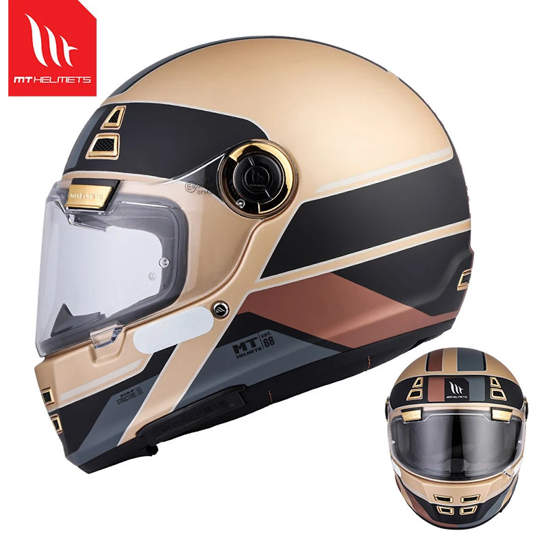 MT Jarama Motorcycle Helmet