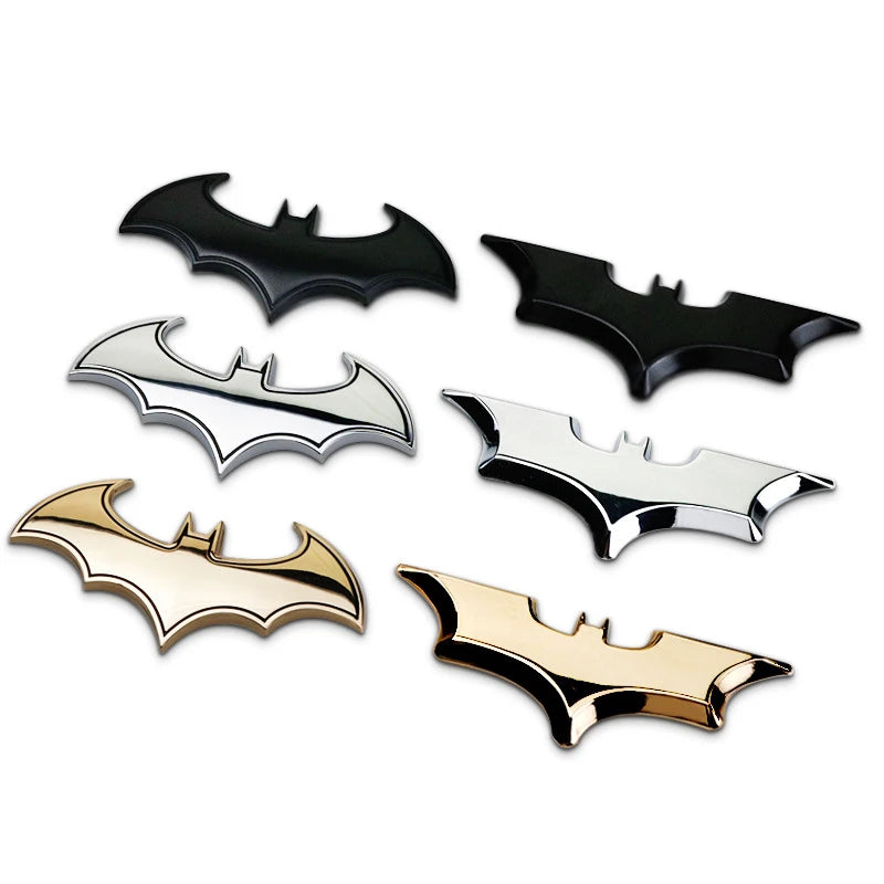 3D Bat Shape Car Sticker for Vehicle Decoration