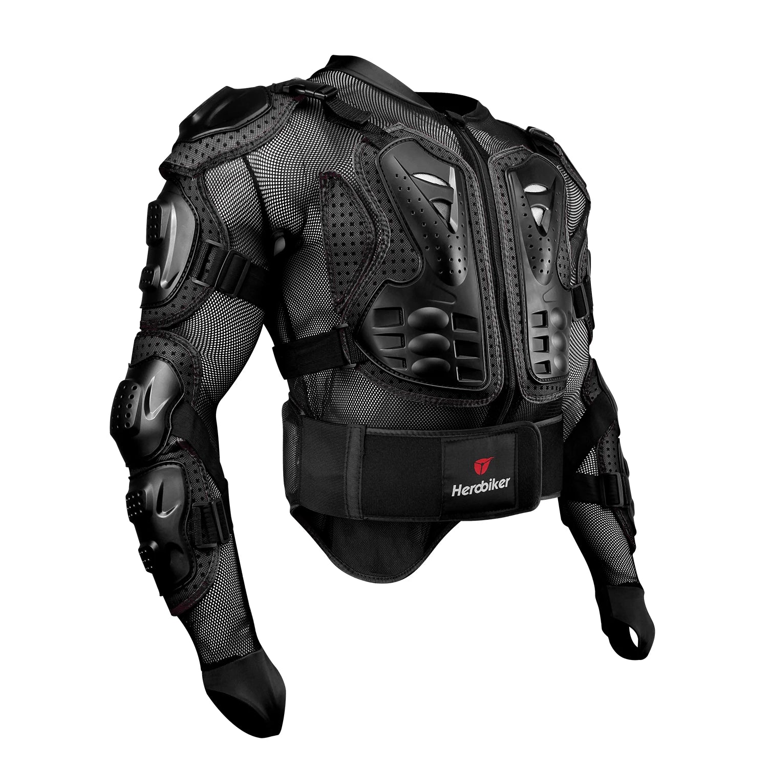 CE Motorcycle Riding Jacket with Removable Armor