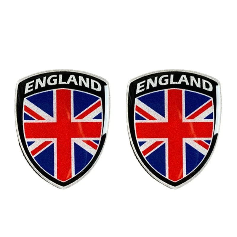 Union Flag Motorcycle Stickers Set