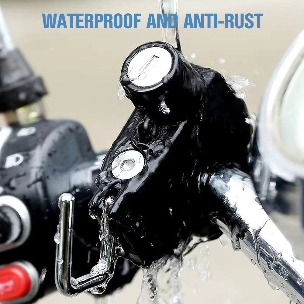 Motorcycle Helmet Lock with 2 Keys