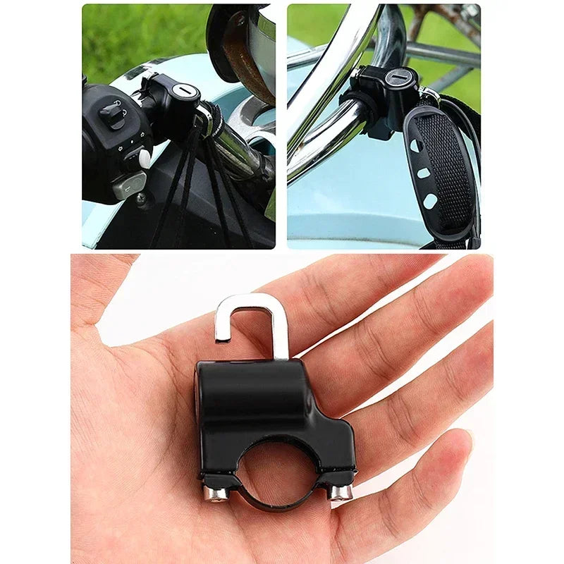 Motorcycle Helmet Lock Mount