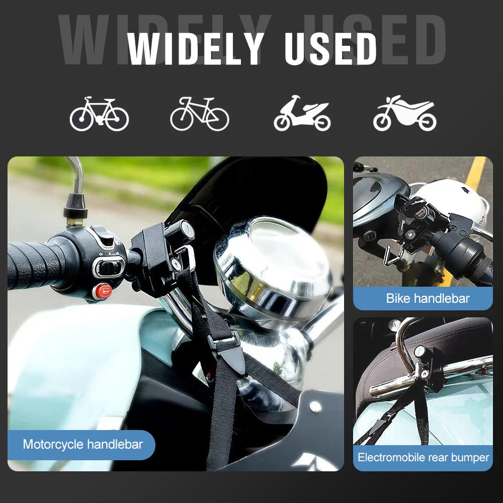 Motorcycle Helmet Lock with 2 Keys