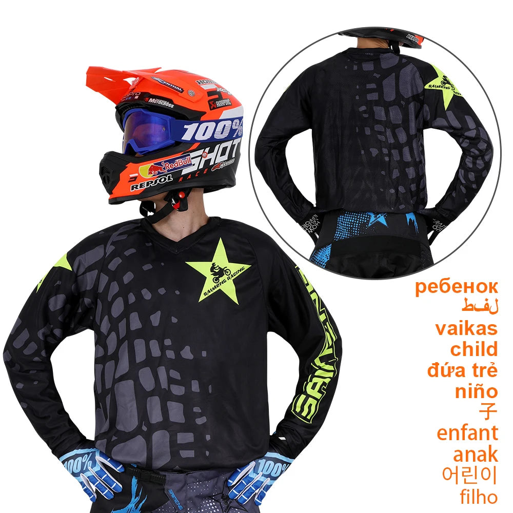 Youth Motocross Racing Jersey