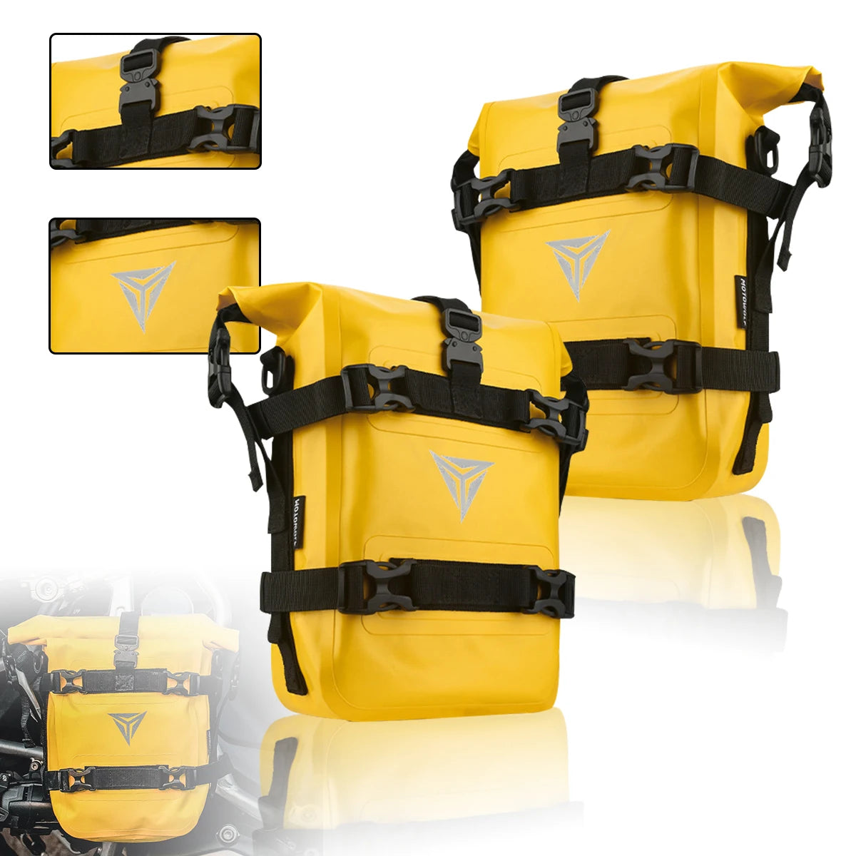 Durable Side Bags for Crash Bars