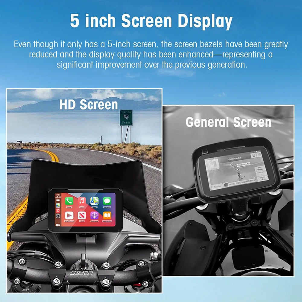 Wireless Motorcycle GPS Navigation