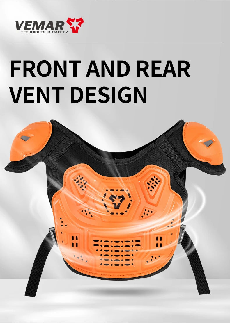 VEMAR Children's Motorcycle Armor Vest