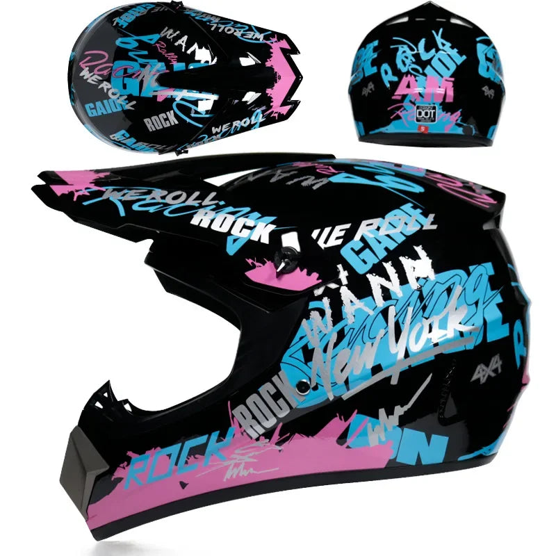 Kids Motocross Off-Road Motorcycle Helmet
