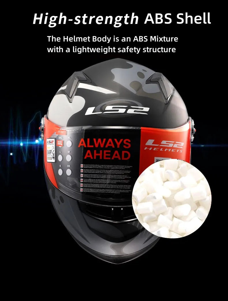 LS2 Full Face Motorcycle Helmet