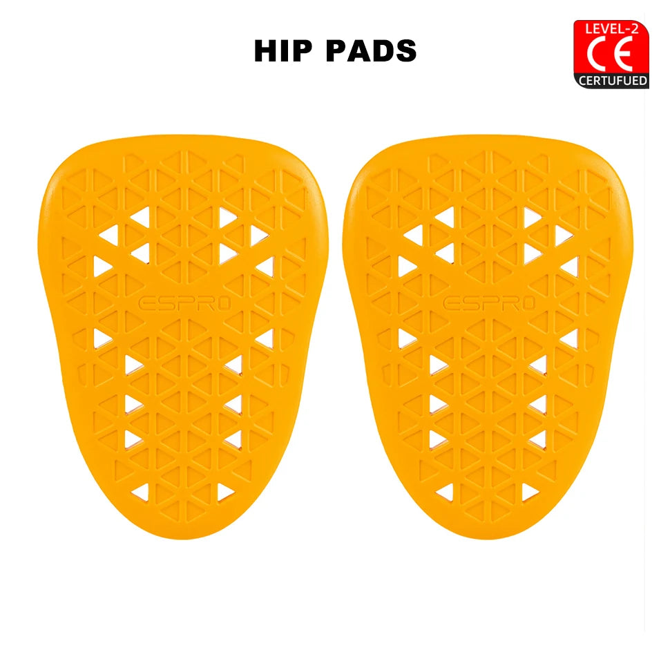CE Certified 2 Knee Hip Protector Built-in Motorcycle Pants
