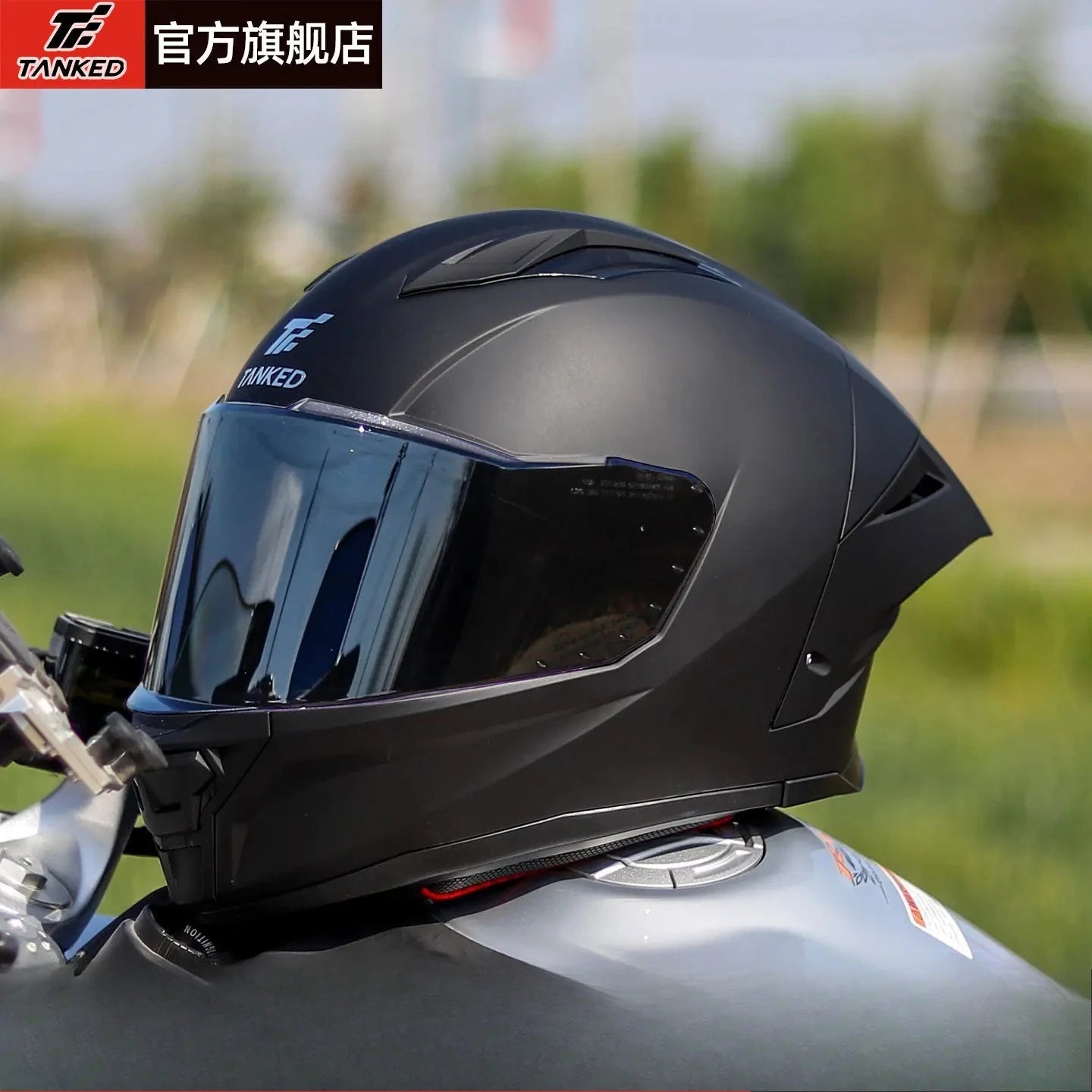 TANKED Sport Bike Helmet for Yamaha Riders