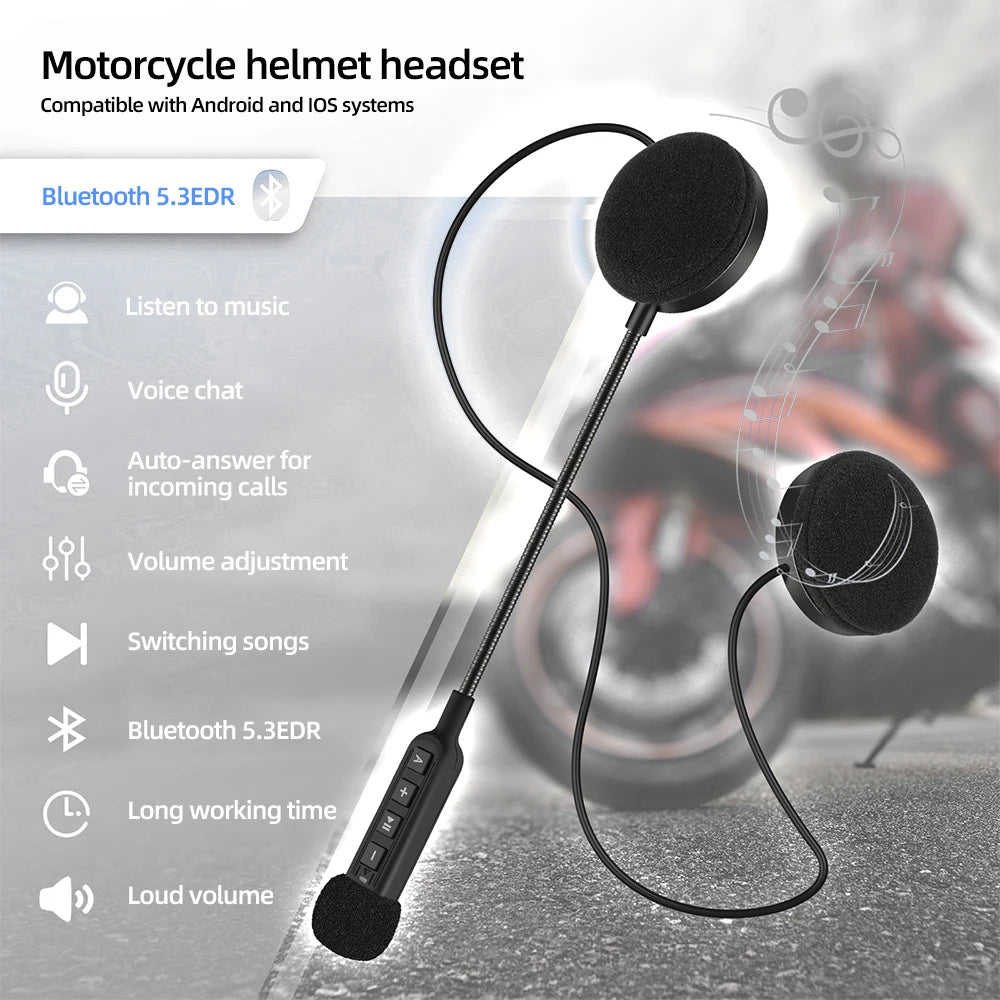 Bluetooth Helmet Headset Kit