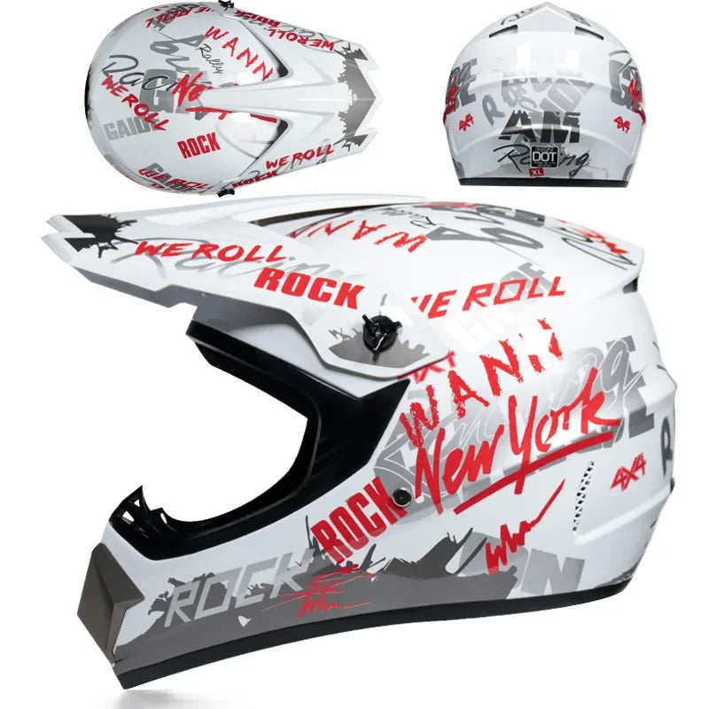 Kids Motocross Off-Road Motorcycle Helmet