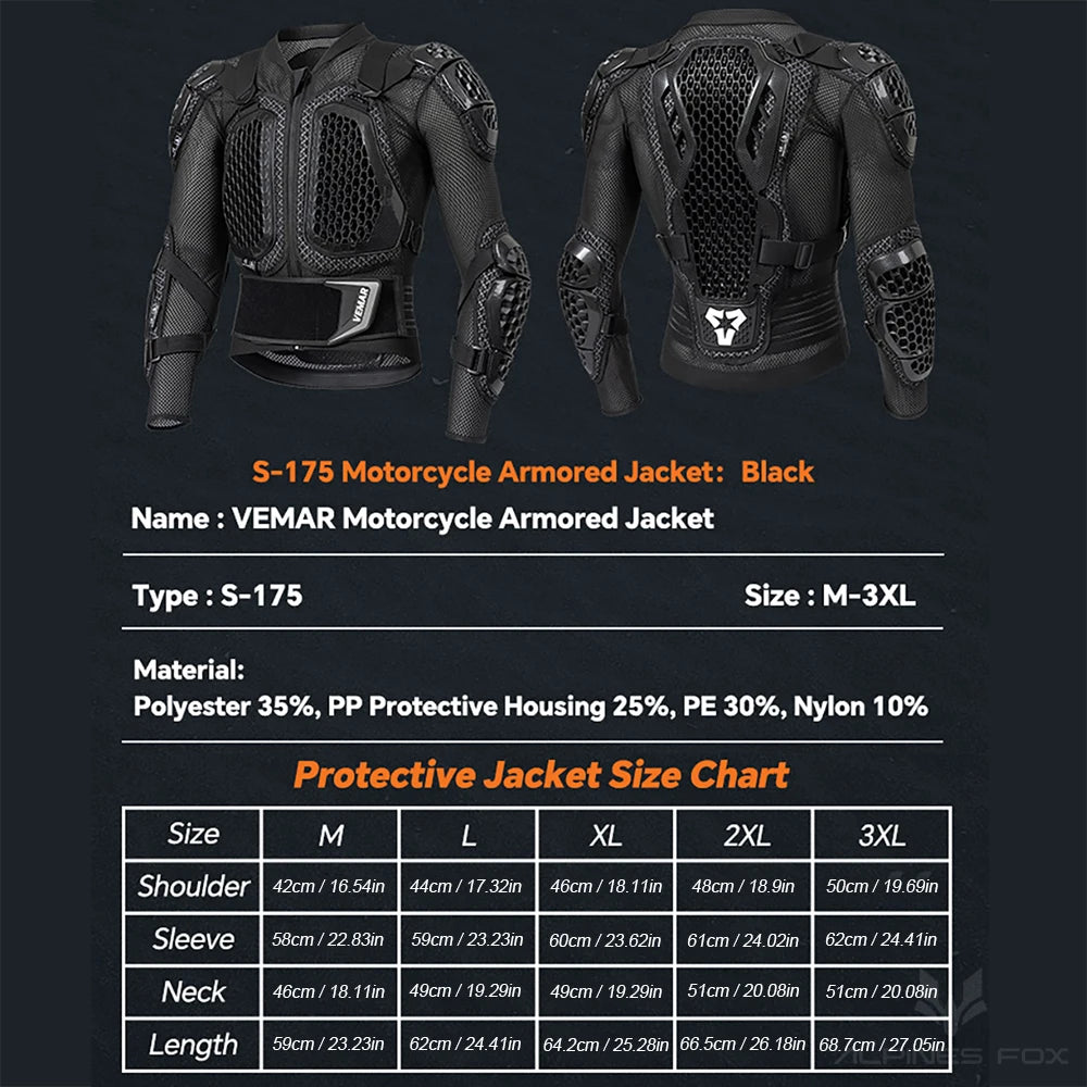 Motocross Armour Protection Kit