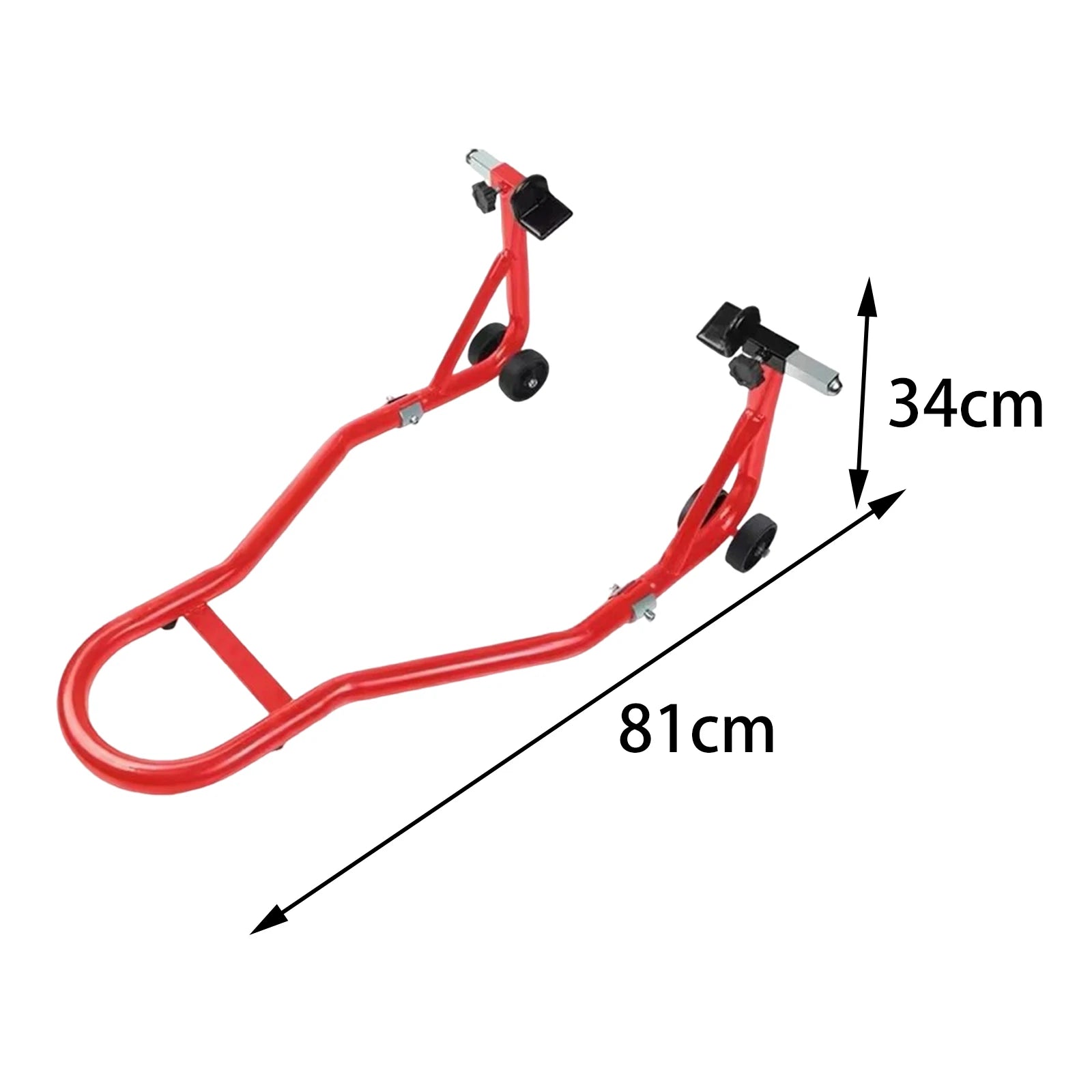 Motorcycle Front and Rear Wheel Support Rack
