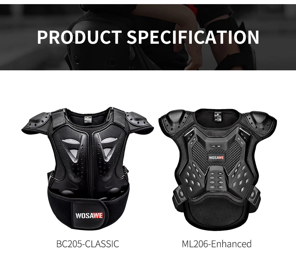 Kids Motocross Chest Vest