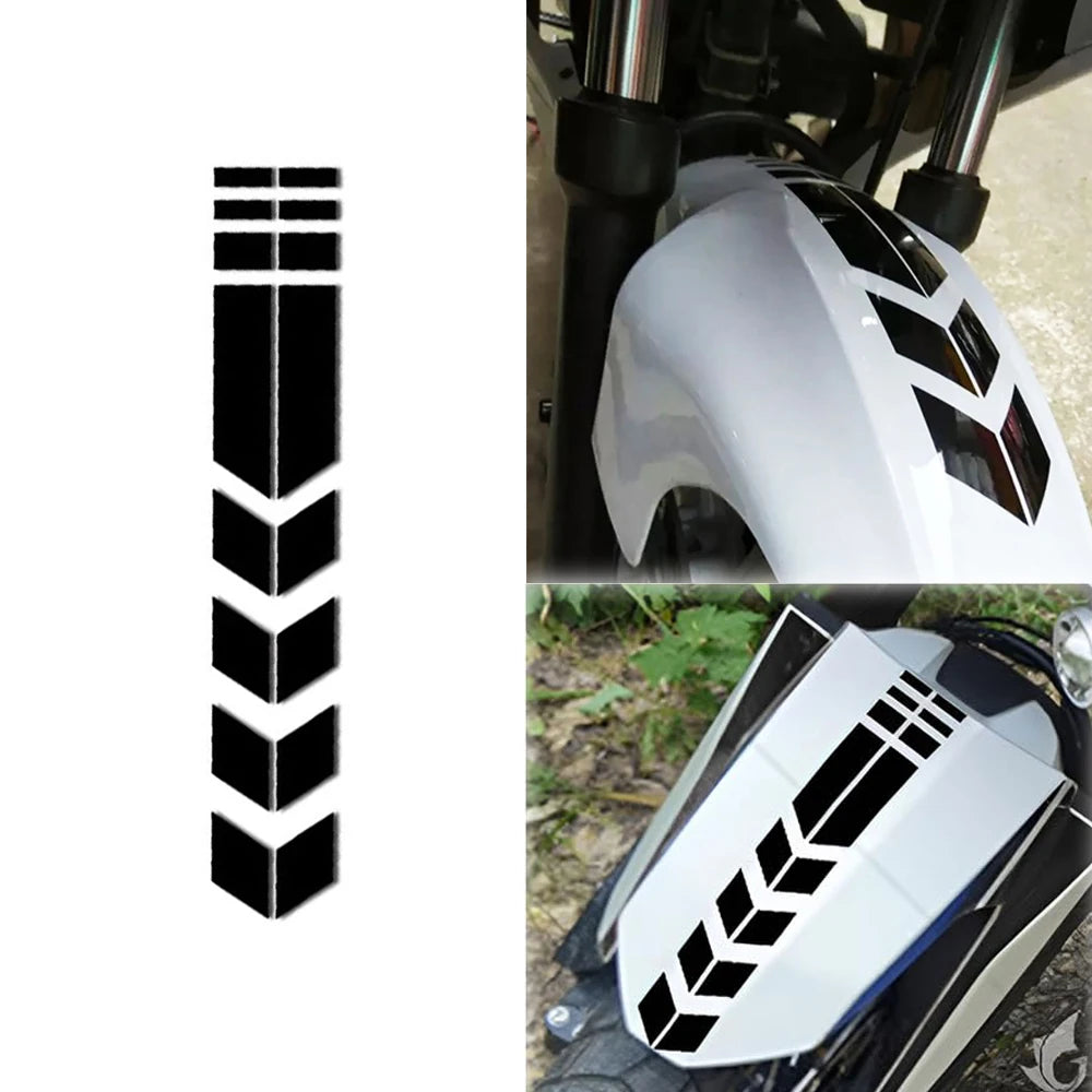 Motorcycle Arrow Stripe Stickers