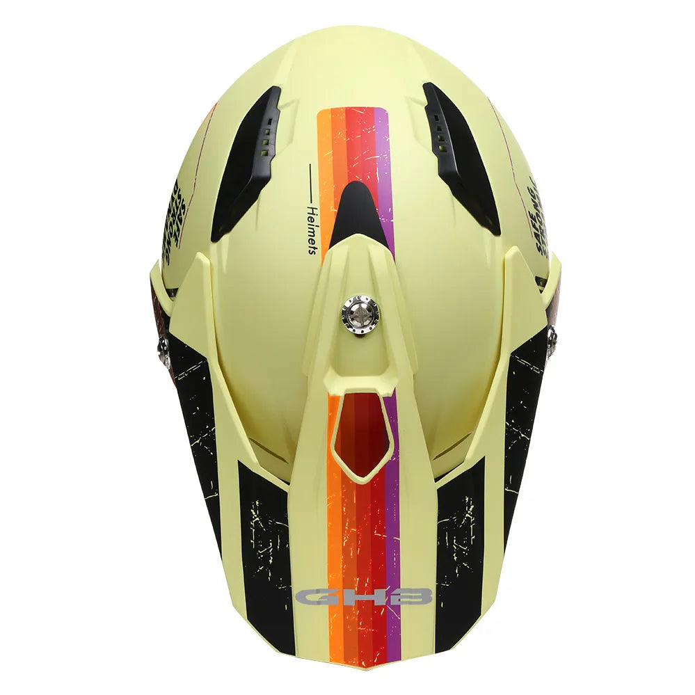 Men's ECE Approved Full Face Motorcycle Helmet
