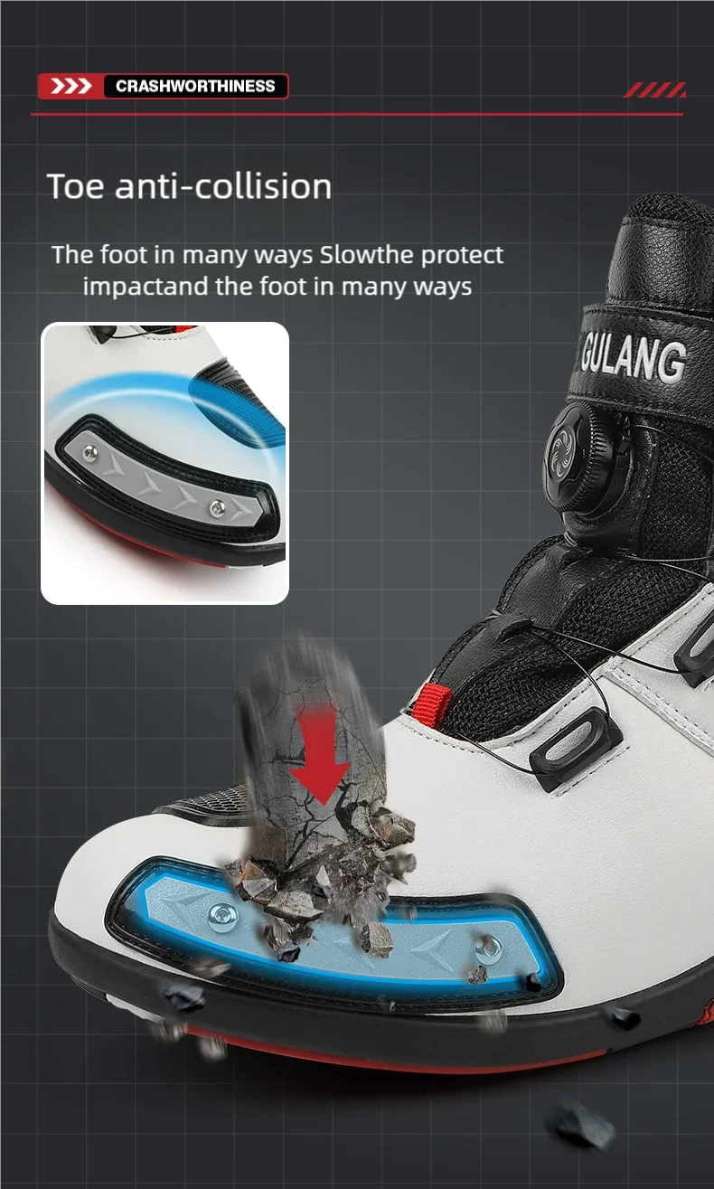 All-Season Men's Motorcycle Boots