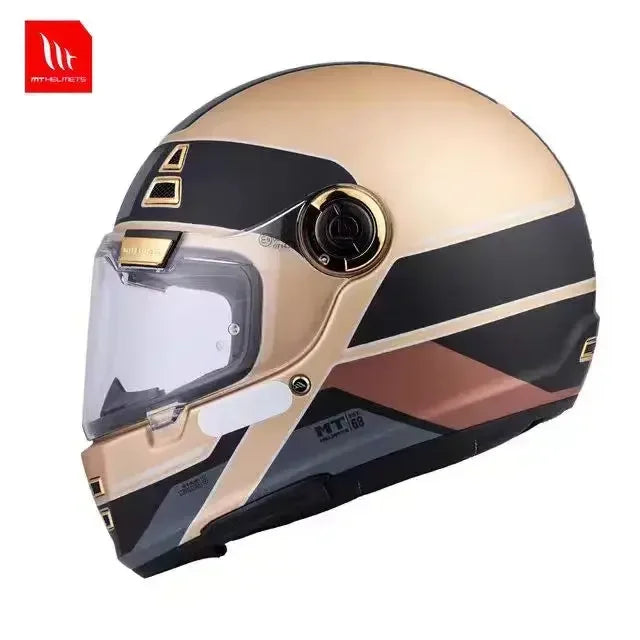 MT Jarama Retro Motorcycle Helmet