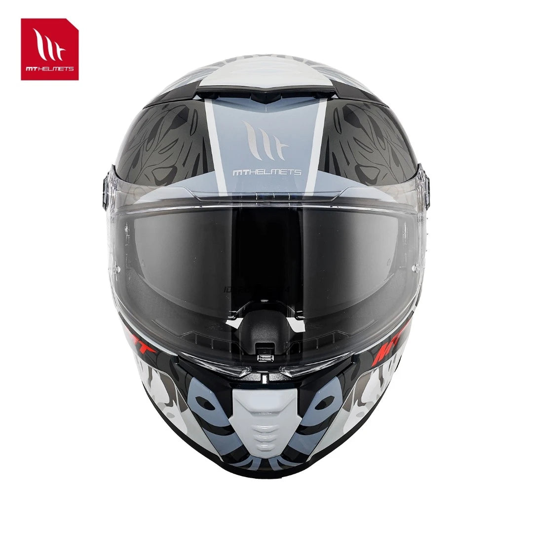Full Face Motorcycle Helmet with Clear Visor