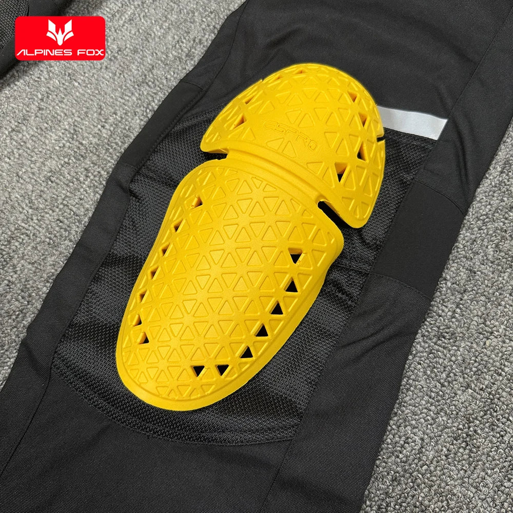 CE Level 2 Certified Motorcycle Jeans with Knee Pads and Hip Protectors