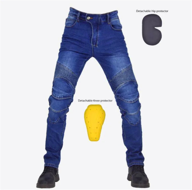 Men's Aramid Motorcycle Jeans - Black