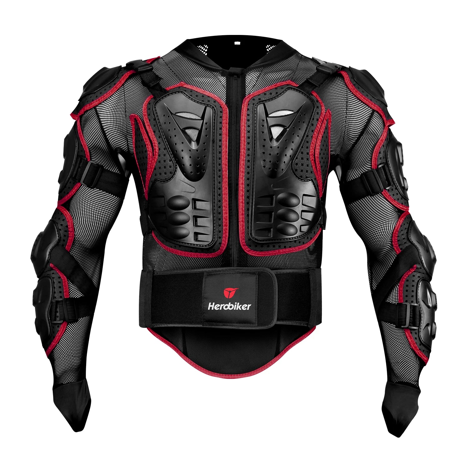 CE Motorcycle Riding Jacket with Removable Armor
