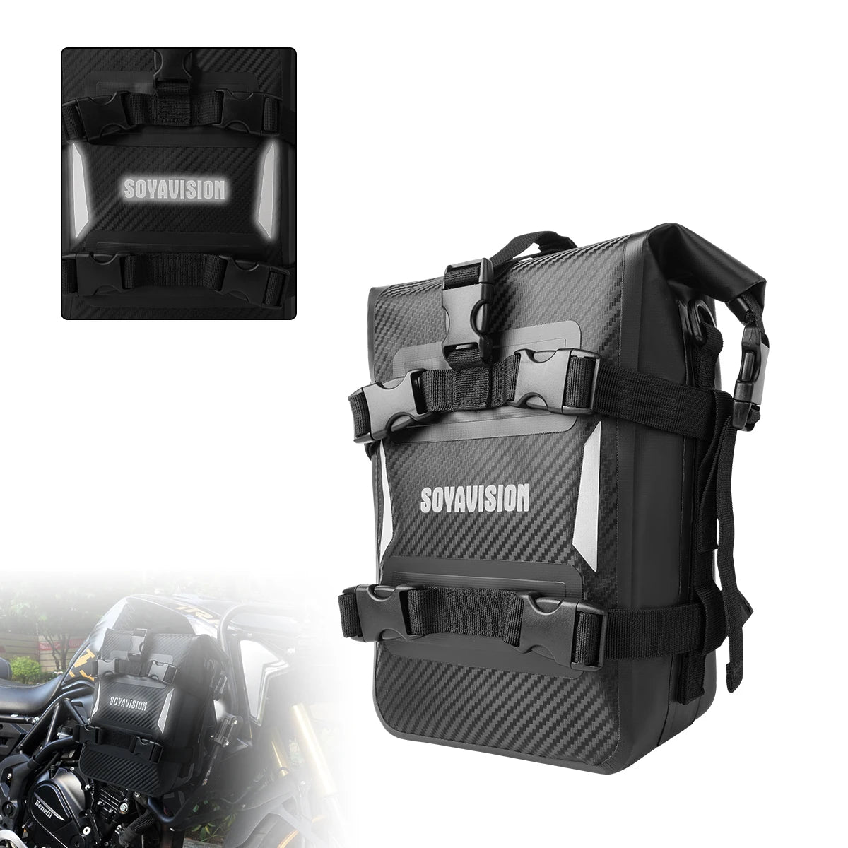 Durable Side Bags for Crash Bars