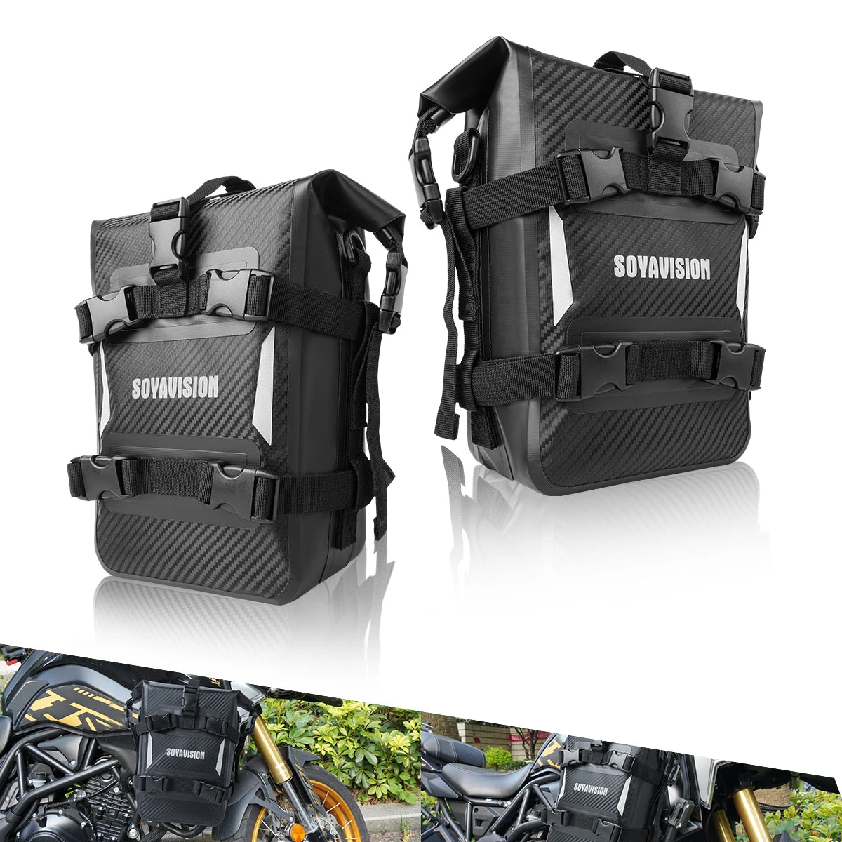 Durable Side Bags for Crash Bars