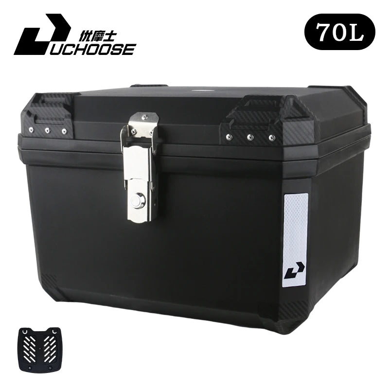 Universal 70L Motorcycle Tail Box Trunk