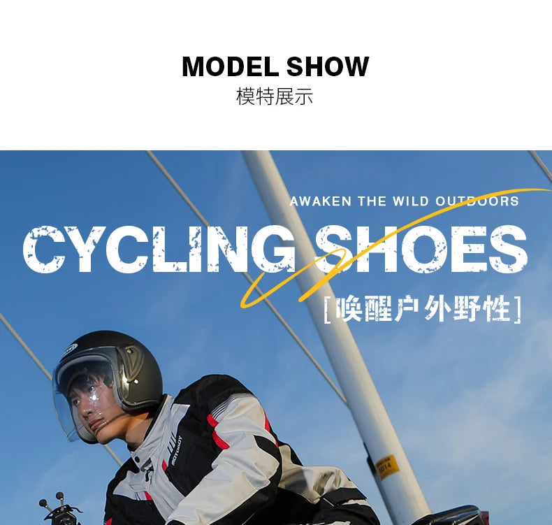 All-Season Men's Motorcycle Boots
