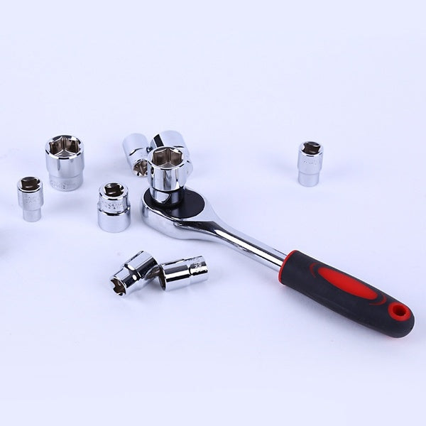 12-Piece Wrench Socket Set for Motorcycle and Bicycle Repair