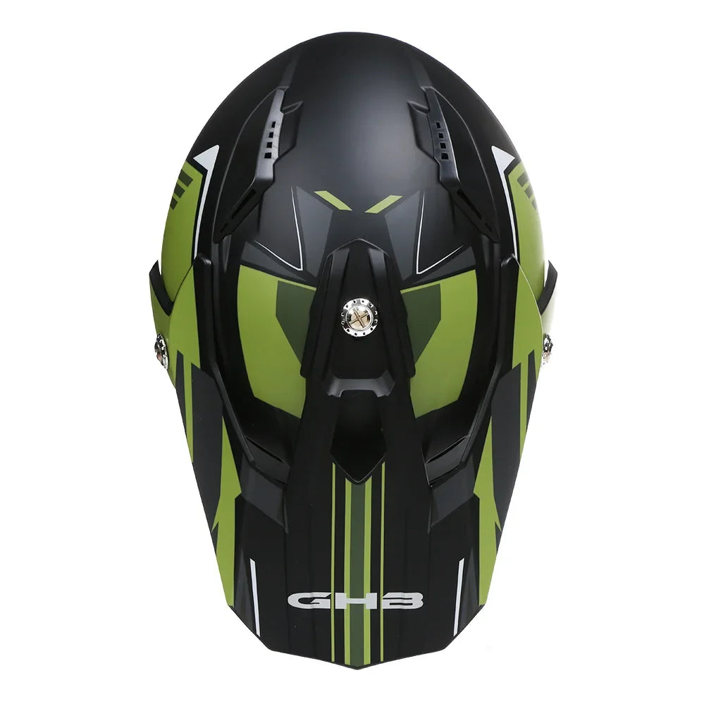Men's ECE Approved Full Face Motorcycle Helmet